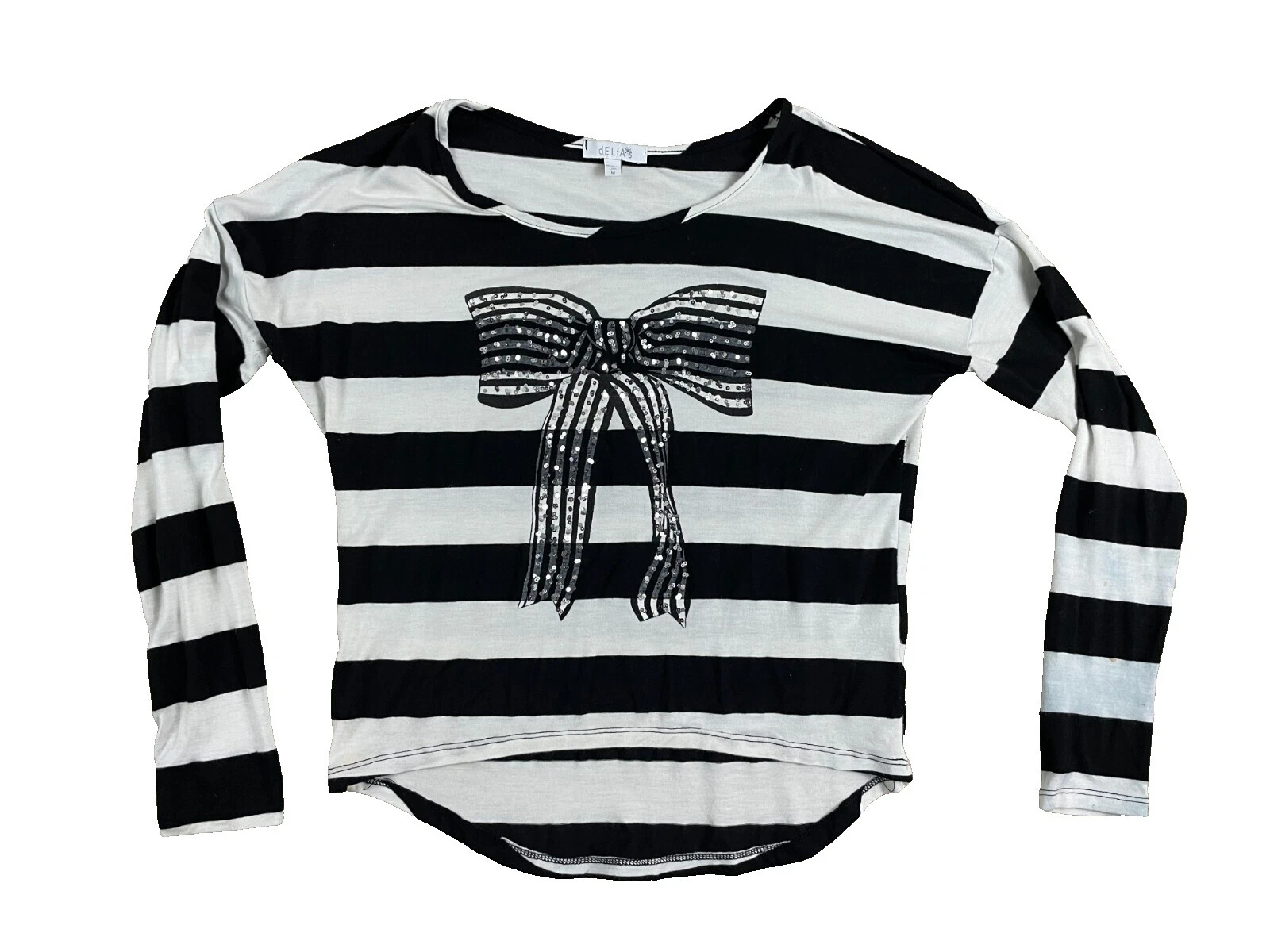 Camisetas a rayas dELiA*s Casual para Mujeres