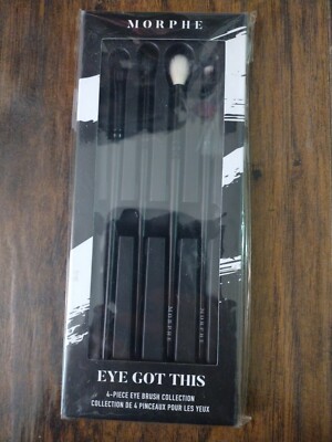 MORPHE ''EYE GOT THIS'' 4 PC EYE BRUSH COLLECTION - NEW, SEALED IN BOX 