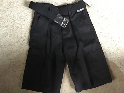 New Old Skool black Khaki Cargo Shorts size 6