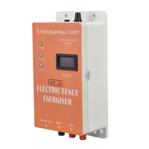 Electric Fence 20km Preventing Animals Solar Electric Fence Kit SPL - Picture 1 of 6