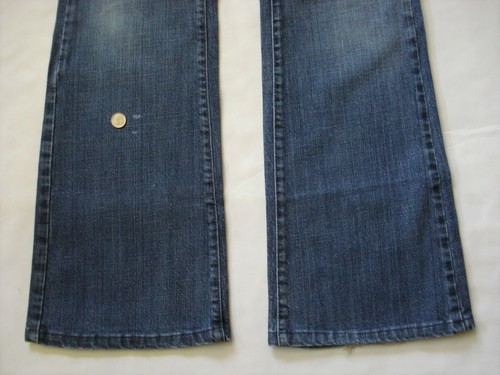 Vintage Y2K James Jeans Size 28 Womens Boot Cut Stretch Denim Voodoo Distressed - Picture 2 of 7