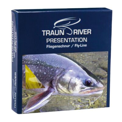 TRAUN RIVER ''Presentation'' Fliegenschnur 2x Schlaufen WF-3F, 4F, 5F, 6F Fly Line