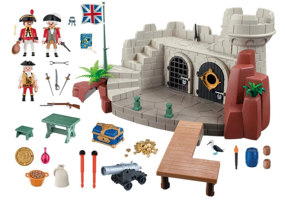 Playmobil Spare Parts for Set 5139 Soldiers Fort with Dungeon Pirates Theme