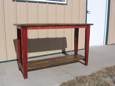 Handcrafted Rustic Sofa Table Entry Table Foyer Table Ebay