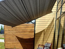 CUSTOM-MADE HDPE SUN SHADE SAIL | GARDEN & PATIO AWNING CANOPY ROOF COVER