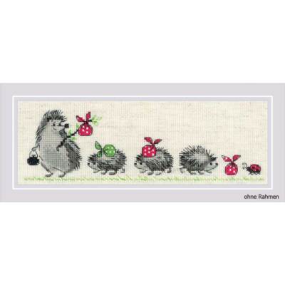 Riolis Kreuzstich-Set ''Igel'', Zählmuster