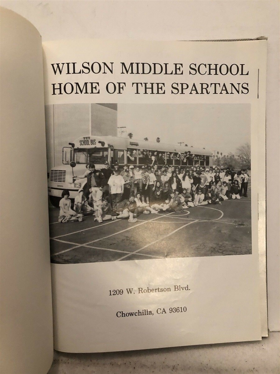 1992 Wilson Middle School Junior High School Annual Yearbook 