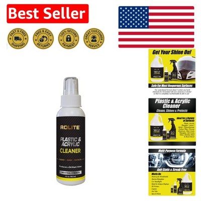 4 oz High-Shine Acrylic Cleaner - Streak-Free Formula for Auto Detailing
