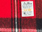Vtg Red Black Stadium Throw, Wash/Dry Acrylic, Made In Taiwan, 60” x 48”, NICE! — photo 4