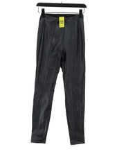 New Look Women's Leggings UK 6 Black Polyester with Elastane Full length