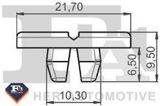 FA1 12-60005.5 Halter für Hauptscheinwerfer für Opel 