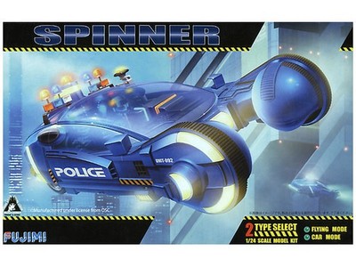1/24 Scale Blade Runner Spinner Police Patrol Car Fujimi Model Deckard In USA