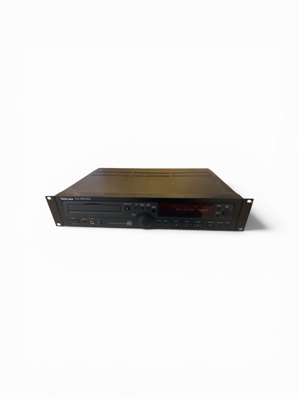 Tascam CD-RW700 Professional CD Rewritable Recorder & Player