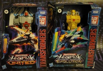 Hasbro Takara Tomy Transformers, Decepticon Raider Ferak, Autobot Metal Hawk NIB