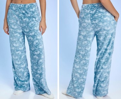 NWT Sanrio HeLLO KiTTY FoReVeR21 Cinnamoroll Plush Pajama Lounge Pants Small NEW