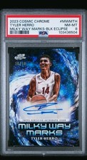 2023 Cosmic Chrome Tyler Herro Milky Way Marks Black Eclipse Auto /10 PSA 9 7A