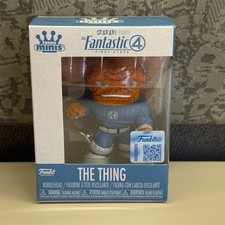 Figura de vinilo coleccionable Funko Minis Fantastic Four The Thing Marvel nueva en caja