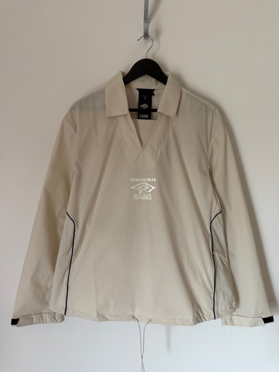 RAINS x Umbro Drill Top - Size Medium - Vintage White - NEW | eBay