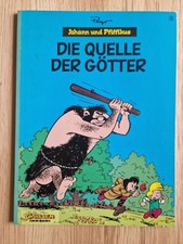 Johann und Pfiffikus - Band 11 Die Quelle der Götter - Peyo - 1. Auflage Carlsen
