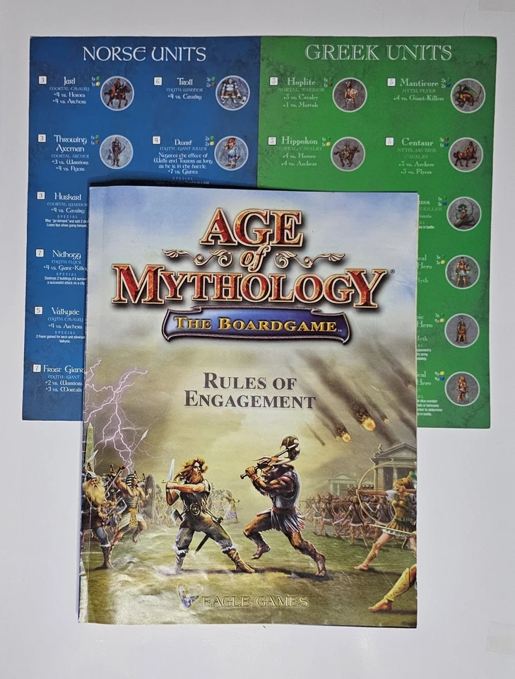 Age of Mythology The Board Game de Eagle Games Boardgame 2003 Foto 4 de 4