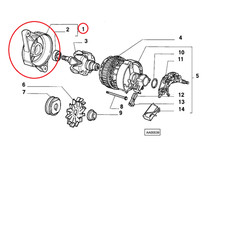 Alternateur Fiat 126