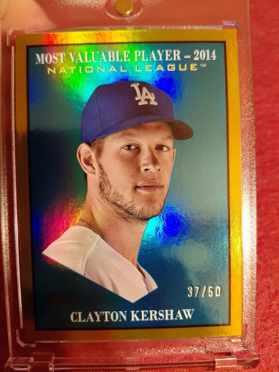 Clayton Kershaw Original Baseball Serial Numbered Sports Trading