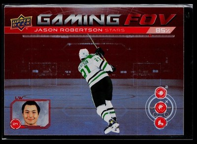 2024-25 Upper Deck #GFOV-15 Jason Robertson Gaming FOV