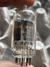 1964 RCA Clear Top Side Getter 12AU7A ECC82 Tubes TESTED GOOD+ Buy what You Need