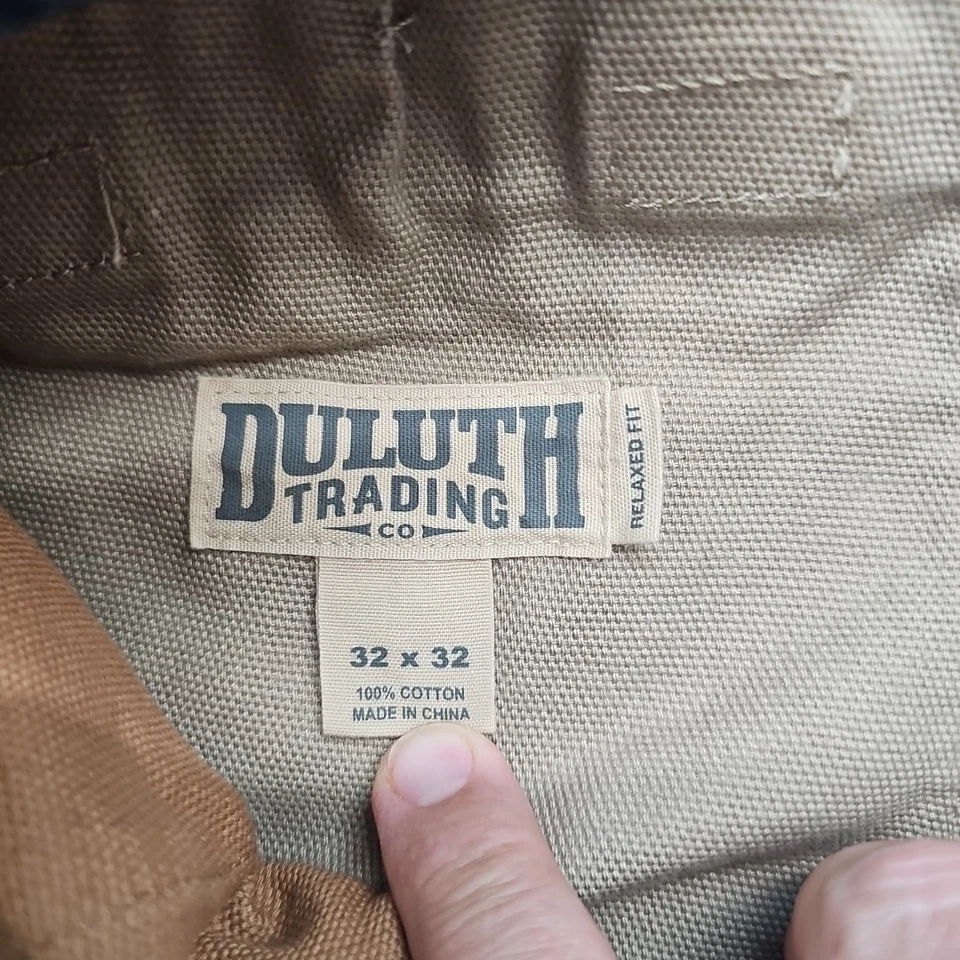 Pantalones cargo para hombre Duluth Trading Company cortafuegos talla 32x30 Foto 3 de 4