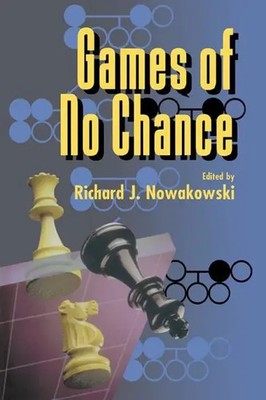 Games of No Chance R. Nowakowski (u. a.) Taschenbuch Englisch 2004
