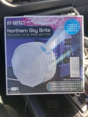 Northern Sky Brite Galaxy Projector Lights with Remote. Game Room, Kids Room