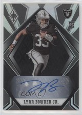 2020 Panini Phoenix Rookies Black Auto 5/5 Lynn Bowden Jr #132 Auto fm0