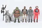 Lot of 5 Vtg 1980's STAR WARS Action Figures Genuine LFL Original Trilogy