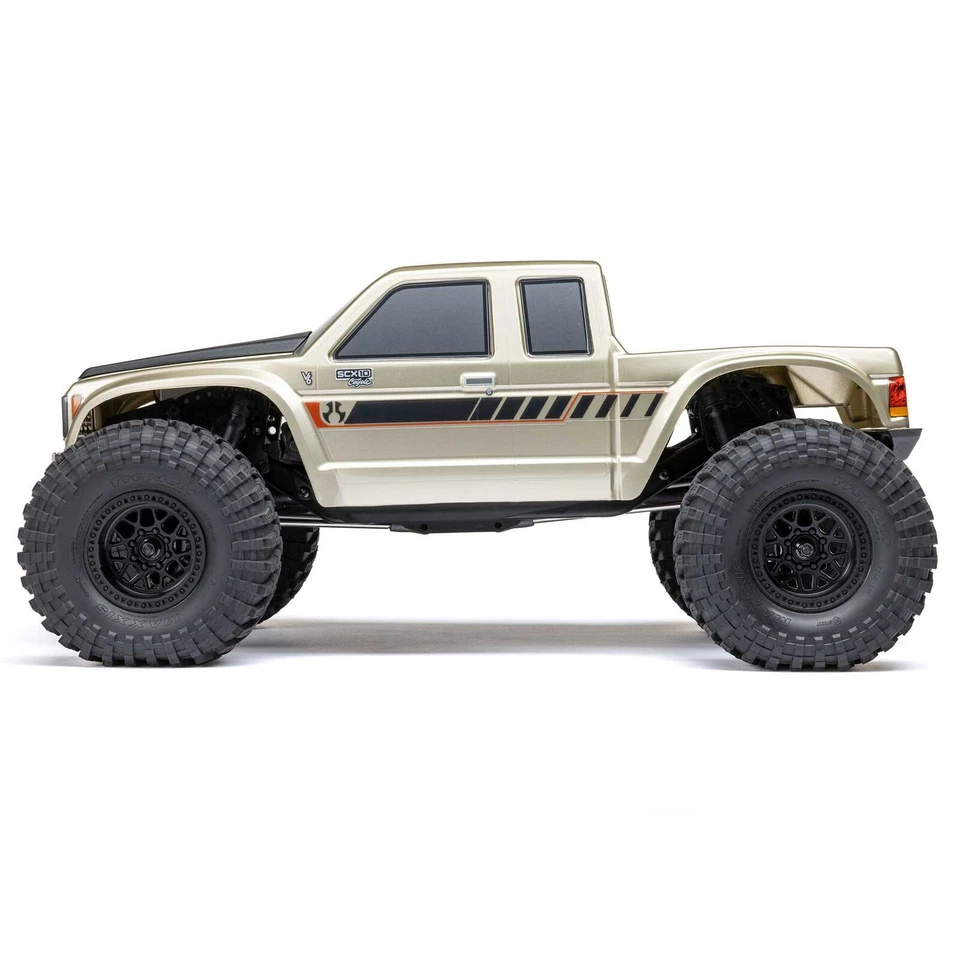 Axial AXI-3071 1/10 SCX10 III Coyote 4X4 RTR Rock Crawler w/Battery/Charger Gold - Image 2 of 4