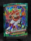 2025 Panini Prizm - Patrick Mahomes II #26 Green Flash Prizm