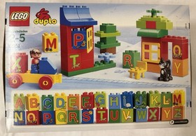LEGO DUPLO: Play with Letters Set (6051) New And Sealed