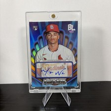 2024 Topps Big League - Opening Act Autographs Masyn Winn #OAA-MW (AU, RC)