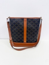 Celine Pre-Owned Authentic Bucket Bag Monogra...
