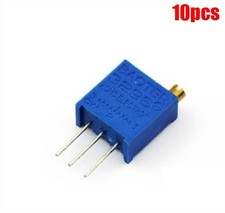 10Pcs Potentiometer Trim Pot Trimmer 3296W-503 3296 W 50K Ohm Ic New bk