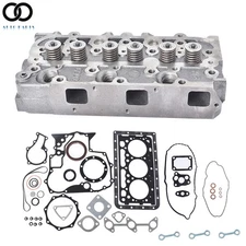 Complete Cylinder Head With Valves & Full Gasket Kit For Kubota RTV900 D902