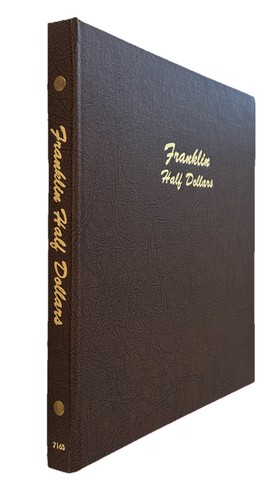 FRANKLIN HALF DOLLAR #7165 DANSCO ALBUM MINT CONDITION#B