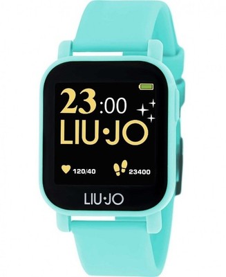 Orologio Donna Smartwatch Voice Rainbow Rose Cinturino Acquamarina Liu Jo