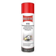 Ballistol PTFE Spray 400ml Trockenschmierung Schmiermittel Gleitmittel Feststoff