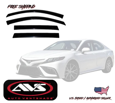 2018-2024 Toyota Camry AVS Window Vent Visors Rain Dust Guard Deflector 4PC.
