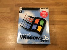Microsoft Windows 95 Upgrade, CD-ROM Version, Box