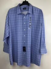 NWT Shaquille O'Neal XLG Big Fit Cooling Dress Shirt 20 34/35 4XL