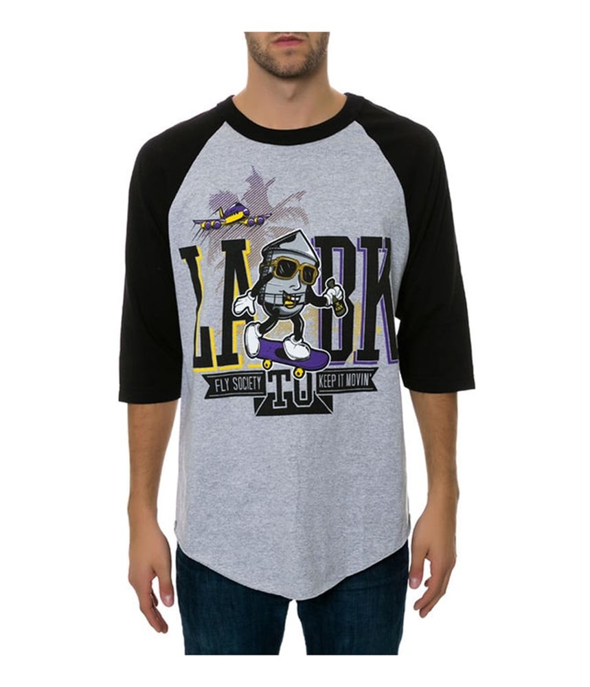 Мужская футболка с графическим принтом Fly Society От побережья до побережья