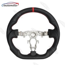 Full Leather Steering Wheel Fit Nissan 370z Nismo Maxima Juke Sentra 2008-2021