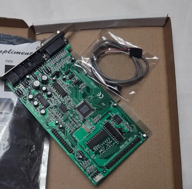 CRYSTAL ID KJD-Music16 RETRO Vintage CX4236B-XQ3 ISA Audio Sound Card KT8222037 - Image 4 of 4