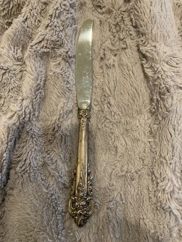 Grande Baroque By Wallace Sterling Dinner Knife sterling handle, 9-3/4" 103.2 gr